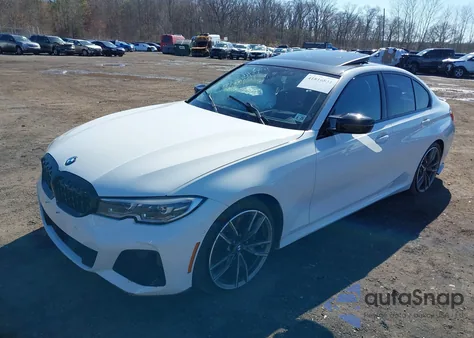 2020 BMW 3 Series M340I from USA, damaged, VIN WBA5U7C02LA234487